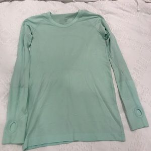 Lululemon Mint Swiftly Long Sleeve Size 8